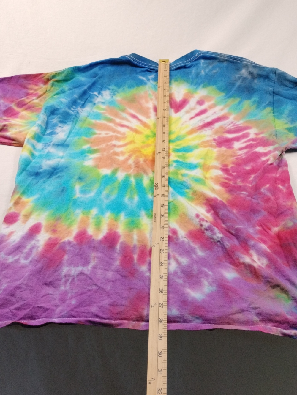 Cats Tie-Dye Mens Graphic Tee - Multicolor Size XL. #28 - Picture 7 of 8